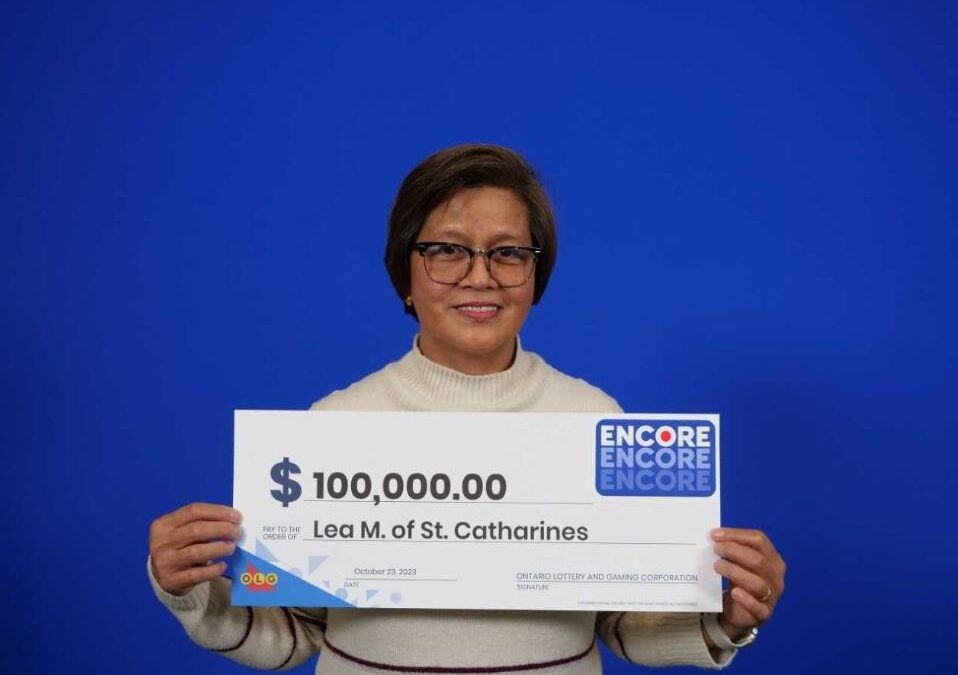 St. Catharines Resident is now $100,000 richer